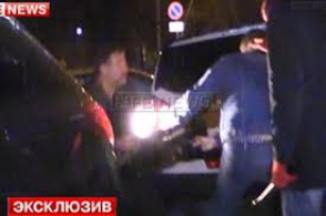 Опубликовано видео избиения сотрудника посольства Азербайджана в Москве